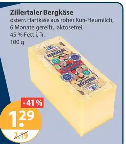 V Markt Zillertaler bergkäse Angebot