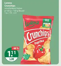 V Markt Lorenz crunchips Angebot