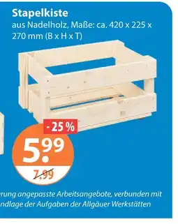V Markt Stapelkiste Angebot