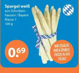 V Markt Spargel weiß Angebot