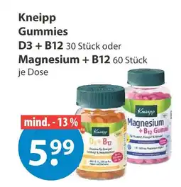 V Markt Kneipp gummies d3 + b12 Angebot
