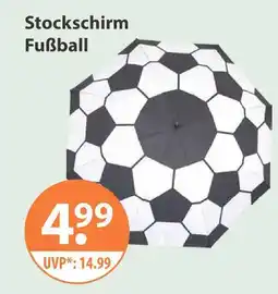 V Markt Stockschirm fußball Angebot