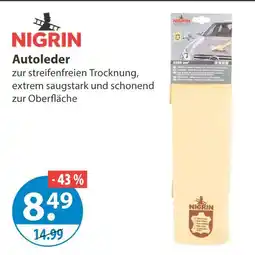 V Markt Nigrin autoleder Angebot