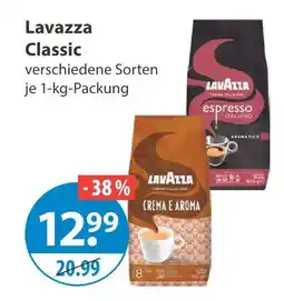 V Markt Lavazza classic espresso italiano Angebot