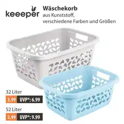 V Markt Keeeper wäschekorb 32 liter Angebot