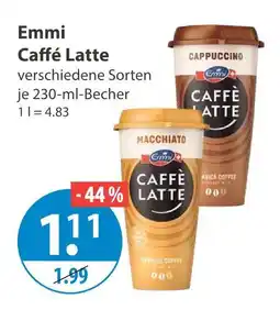 V Markt Emmi caffé latte cappuccino Angebot