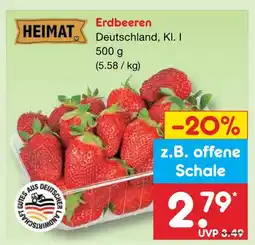 Netto Marken-Discount Heimat erdbeeren Angebot