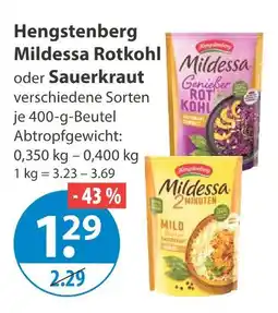 V Markt Hengstenberg mildessa rotkohl Angebot