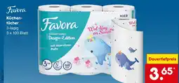 Netto Marken-Discount Favora küchentücher design-edition Angebot