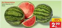 Netto Marken-Discount Mini wassermelone Angebot