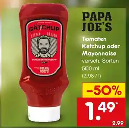 Netto Marken-Discount Papa joe's tomaten ketchup Angebot
