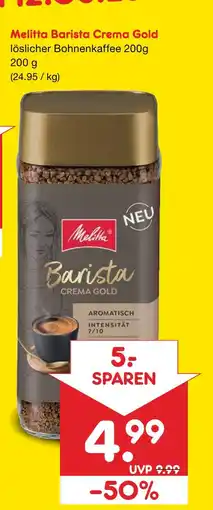 Netto Marken-Discount Melitta barista crema gold Angebot