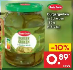 Netto Marken-Discount Beste ernte burgergurken Angebot