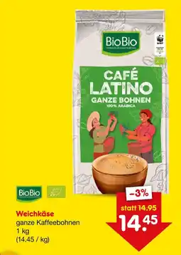 Netto Marken-Discount Biobio café latino ganze bohnen Angebot