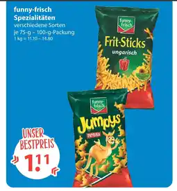 V Markt Funny-frisch frit-sticks ungarisch Angebot