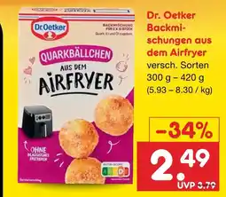 Netto Marken-Discount Dr. oetker backmischungen aus dem airfryer Angebot
