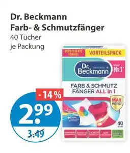 V Markt Dr. beckmann farb- & schmutzfänger Angebot