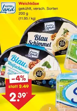 Netto Marken-Discount Gutes land blau schimmel Angebot