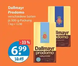 V Markt Dallmayr prodomo naturmild Angebot