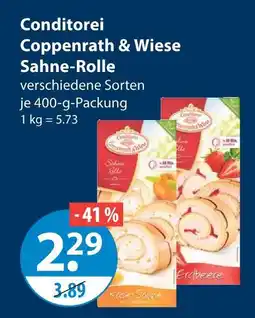 V Markt Coppenrath & wiese sahne-rolle Angebot