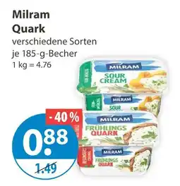 V Markt Milram sour cream Angebot