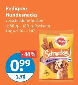 V Markt Pedigree hundesnacks Angebot