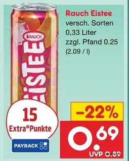 Netto Marken-Discount Rauch eistee Angebot