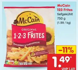 Netto Marken-Discount Mccain 123 frites Angebot