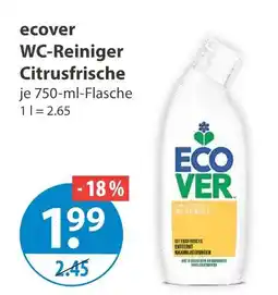 V Markt Ecover wc-reiniger citrusfrische Angebot