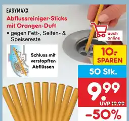 Netto Marken-Discount Easymaxx abflussreiniger-sticks mit orangen-duft Angebot