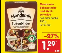 Netto Marken-Discount Mondamin soßenbinder und mehlschwitze Angebot