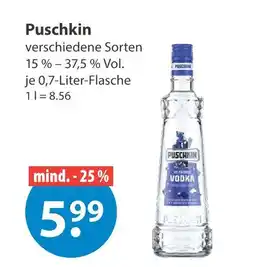 V Markt Puschkin vodka Angebot