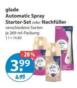 V Markt Glade automatic spray starter-set Angebot