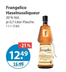 V Markt Frangelico haselnussliqueur Angebot