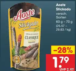 Netto Marken-Discount Aoste stickado Angebot