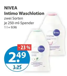V Markt Nivea intimo waschlotion Angebot