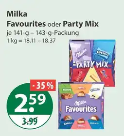 V Markt Milka favourites Angebot