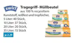 V Markt Swirl tragegriff-müllbeutel Angebot