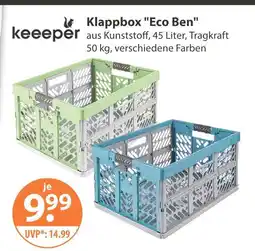 V Markt Keeper klappbox eco ben Angebot