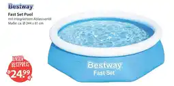 V Markt Bestway fast set pool Angebot