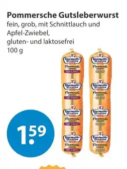V Markt Rügenwalder pommersche gutsleberwurst fein, grob Angebot