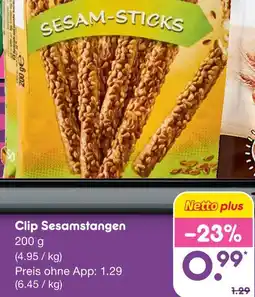 Netto Marken-Discount Clip sesamstangen Angebot