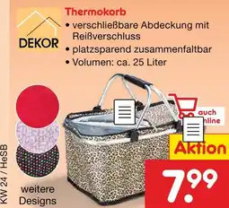 Netto Marken-Discount Dekor thermokorb Angebot