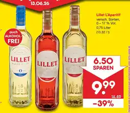 Netto Marken-Discount Lillet l'aperitif blanc Angebot