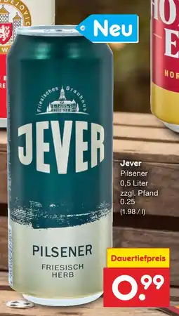 Netto Marken-Discount Jever pilsener Angebot