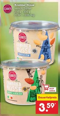 Netto Marken-Discount Clarky's knabber nüsse ungesalzen Angebot