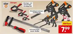 Netto Marken-Discount Star montage- und leimzwingen Angebot