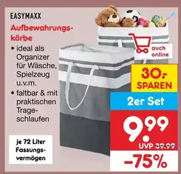 Netto Marken-Discount Easymaxx aufbewahrungskörbe Angebot