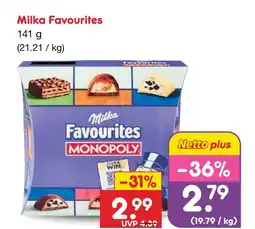Netto Marken-Discount Milka favourites monopoly Angebot