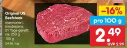 Netto Marken-Discount Original us beefsteak Angebot